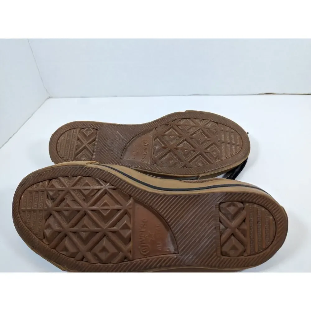 Converse Chuck Taylor All Star UNISEX Ox Low Top Brown Sneakers, Mens -6, Wom -8